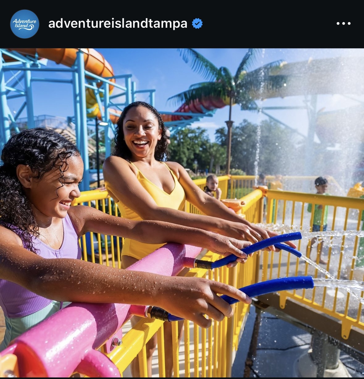 Kierra Sari in lifestyle campaign work at Adventure Island